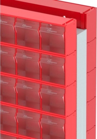 Стойка СТЕЛЛА-ТЕХНИК 406-00-10-03 (600х380х1650 мм) двусторонняя напольная