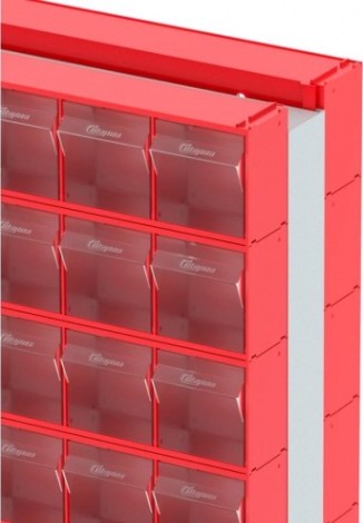 Стойка СТЕЛЛА-ТЕХНИК 406-00-14-00 (600х380х1650 мм) двусторонняя напольная