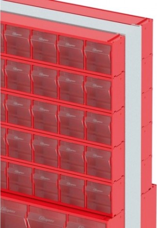 Стойка СТЕЛЛА-ТЕХНИК 406-05-06-03 (600х380х1650 мм) двусторонняя напольная