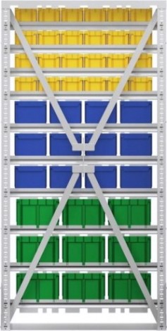 Стойка СТЕЛЛА-ТЕХНИК А1-04-03-03 (735х1500 мм) односторонняя Стойка СТЕЛЛА-ТЕХНИК А1-04-03-03 (735х1500 мм) односторонняя