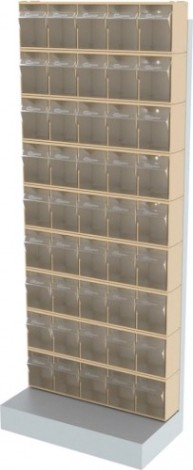 Стойка СТЕЛЛА-ТЕХНИК бежевая напольная (610х325х1500) [403-00-00-09-B]