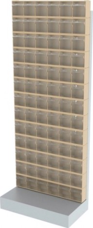 Стойка СТЕЛЛА-ТЕХНИК бежевая напольная (610х325х1500) [403-00-13-00-B]