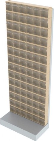 Стойка СТЕЛЛА-ТЕХНИК бежевая напольная (610х325х1650) [404-00-14-00-B]