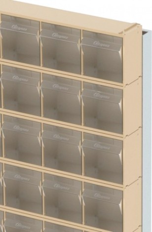 Стойка СТЕЛЛА-ТЕХНИК бежевая напольная (610х325х1650) [404-00-14-00-B]