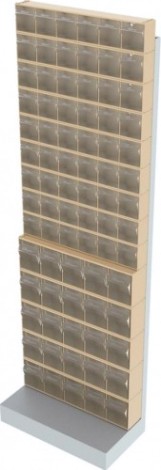 Стойка СТЕЛЛА-ТЕХНИК бежевая напольная (610х325х1850) [405-00-09-05-B]