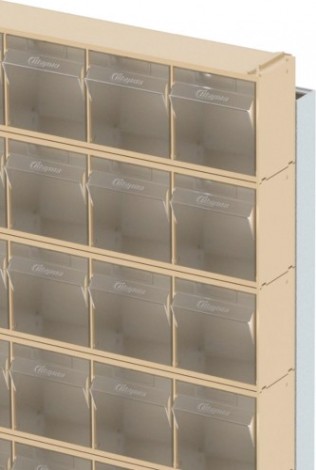 Стойка СТЕЛЛА-ТЕХНИК бежевая напольная (610х325х1850) [405-00-09-05-B]