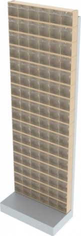 Стойка СТЕЛЛА-ТЕХНИК бежевая напольная (610х325х1850) [405-00-16-00-B]