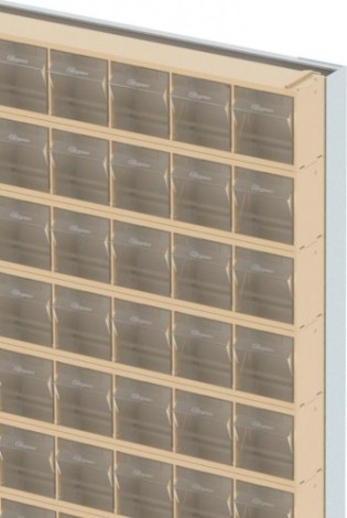 Стойка СТЕЛЛА-ТЕХНИК бежевая напольная (610х325х1850) [405-09-05-03-B]