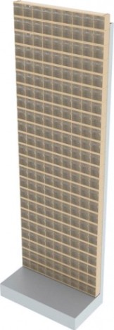 Стойка СТЕЛЛА-ТЕХНИК бежевая напольная (610х325х1850) [405-23-00-00-B]