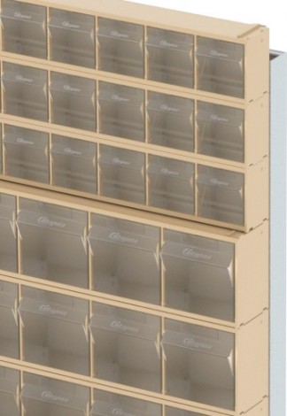 Стойка СТЕЛЛА-ТЕХНИК бежевая настенная (610х40х1000) [402-03-03-03-B]