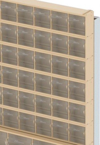 Стойка СТЕЛЛА-ТЕХНИК бежевая настенная (610х40х1000) [402-06-05-00-B]