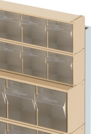 Стойка СТЕЛЛА-ТЕХНИК бежевая настенная/настольная (610х150х500) [401-00-02-02-B]