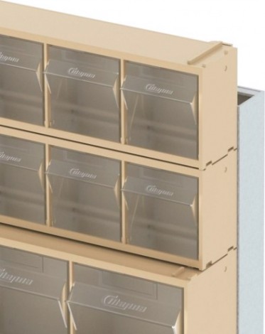 Стойка СТЕЛЛА-ТЕХНИК бежевая настенная/настольная (610х150х500) [401-02-02-01-B]