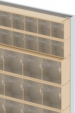 Стойка СТЕЛЛА-ТЕХНИК бежевая настенная/настольная (610х150х500) [401-02-03-00-B]