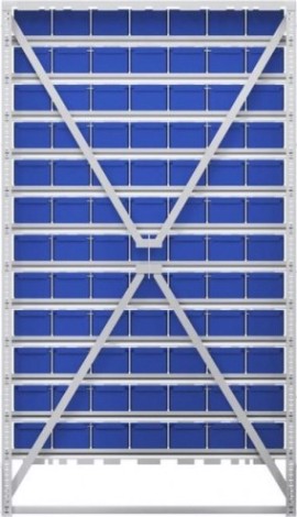 Стойка СТЕЛЛА-ТЕХНИК В1-00-12-00 (1150х2000 мм) односторонняя