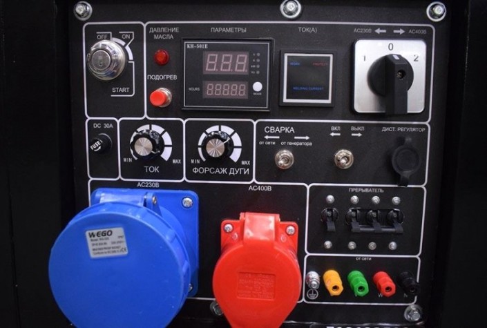 Сварочный генератор ТСС DGW 10.0/300ED-R3 инверторный дизельный [026498]