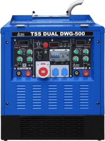 Сварочный генератор ТСС DUAL DWG-500 двухпостовой дизельный [039736]