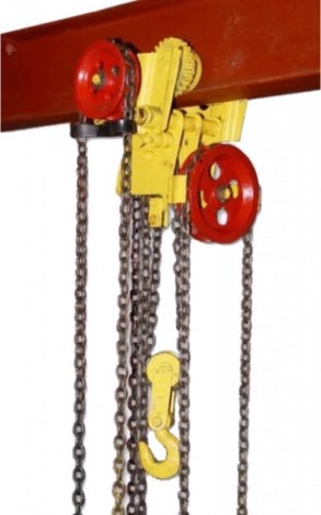 Таль ручная червячная передвижная TOR ТРЧП 5,0 т, Н=3.0 м, ВБИ 1004126 [1004126]