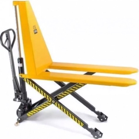 Тележка гидравлическая с ножничным подъемом вил TOR HLS1000Q г\п - 1,0 т, h-85-800 мм, вилы 1150 мм (1181002) [1181002]