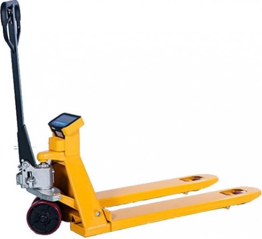 Тележка гидравлическая с весами и принтером TOR WH-25ES грузоподъемность-2,5 т (1010038) [1010038]