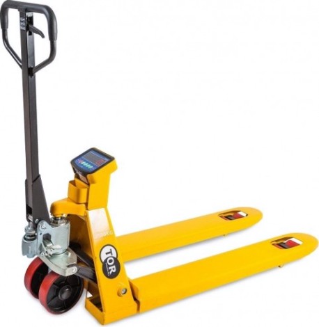 Тележка гидравлическая с весами TOR WH-25ES грузоподъемность-2,5 т (1003892) [1003892]