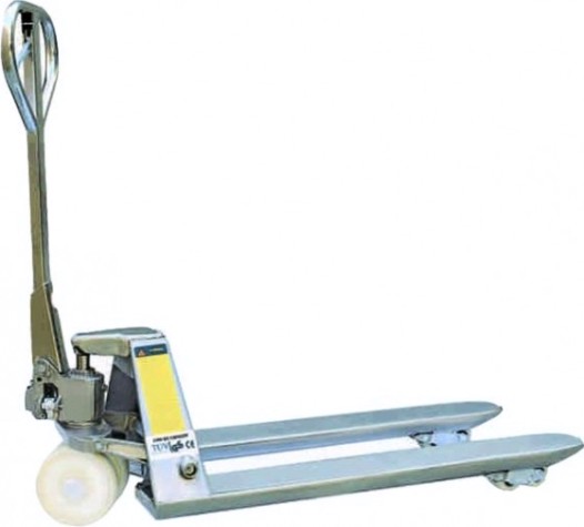 Тележка гидравлическая TOR BX 2500 кг 1150 мм нержавеющая сталь (нейлоновые коле [1010274]