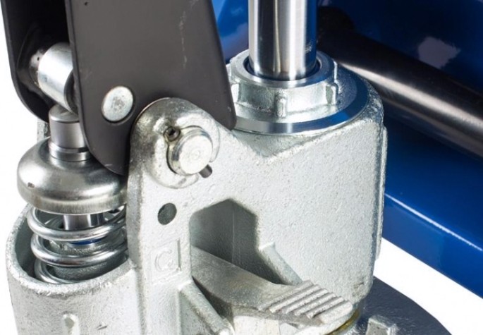 Тележка гидравлическая TOR RHP 2500 кг 1150 мм (полиуретановые колеса) [1013847]