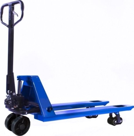 Тележка гидравлическая TOR RHP 2500 резиновые колеса, Г - 2,5 т, вилы 1150 мм (100023) [1000323]