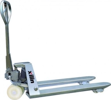 Тележка гидравлическая Xilin BFS 2500 кг 1150 мм нержавеющая сталь (нейлоновые коле [1005770]