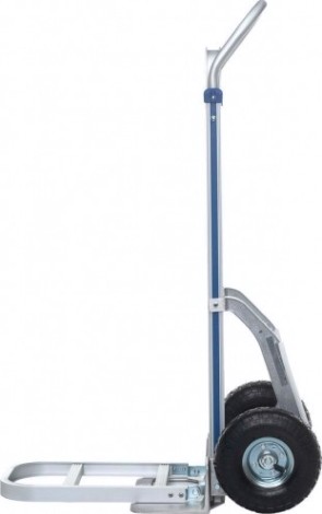 Тележка грузовая с откидной полкой СТЕЛЛА-ТЕХНИК FW-88А алюминий, грузоподъемность 200/250 кг