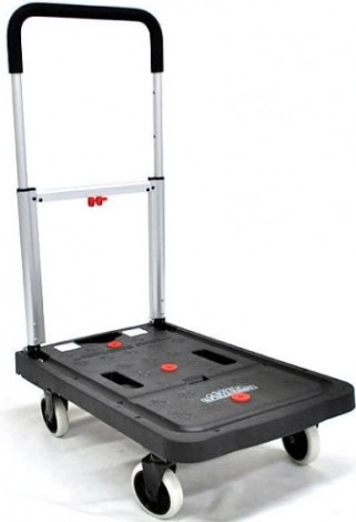 Тележка платформенная складная СТЕЛЛА-ТЕХНИК FF-S 4-х колесная, сталь/алюминий/пластик 137 кг