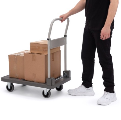 Тележка платформенная СТЕЛЛА-ТЕХНИК FW-150П со складной ручкой, 150 кг Тележка платформенная СТЕЛЛА-ТЕХНИК FW-150П со складной ручкой, 150 кг