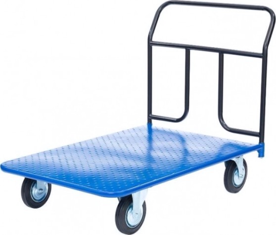 Тележка платформенная СТЕЛЛА-ТЕХНИК КП-400-125 700х1000мм [КП-400-125-И]