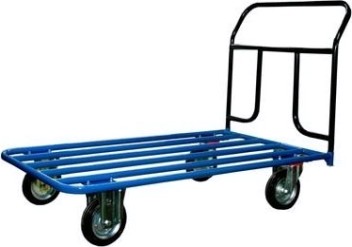 Тележка платформенная СТЕЛЛА-ТЕХНИК КП-600Т-200 800х1400мм, трубчатая [КП-600Т-200-И]