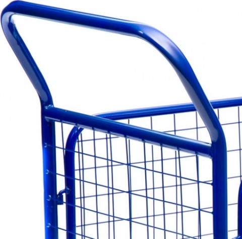 Тележка платформенная СТЕЛЛА-ТЕХНИК КПО-500С-150 с бортами, 650х1150мм [КПО-500С-150-И]