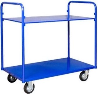 Тележка платформенная ТПЯ - 2/21 (с колесами D-200 мм)