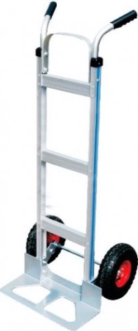 Тележка ручная складная СТЕЛЛА-ТЕХНИК КТ-2125А Alu 2-х колесная, алюминевая, две ручки 150 кг [KT-2125A]