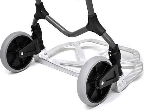 Тележка ручная складная СТЕЛЛА-ТЕХНИК МС2 2-х колесная, алюминий/сталь 90 кг [MC2]