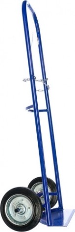 Тележка транспортировочная ПР-1 под один баллон для пропана колеса из литой резины