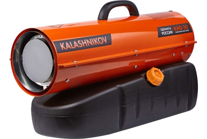 Тепловая пушка на дизтопливе прямого нагрева KALASHNIKOV KHD-30 [НС-1432367]