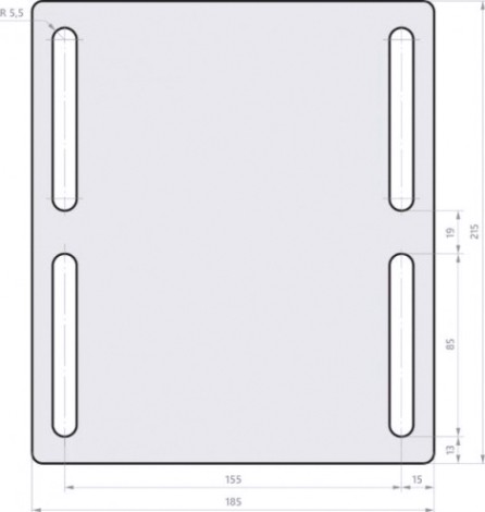 Тиски BELMASH VM125 станочные [RA059A]