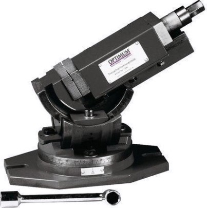 Тиски Optimum MV3-125 станочные 3-х осевые [3354178]