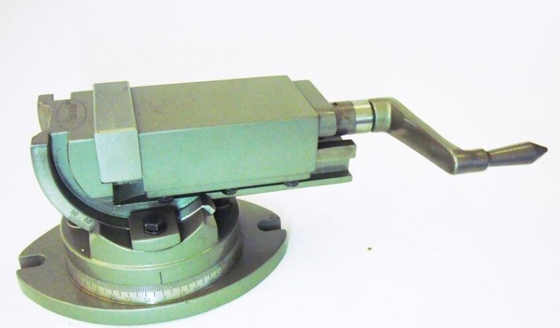 Тиски поворотные Visprom 0016 наклонные, 75 мм