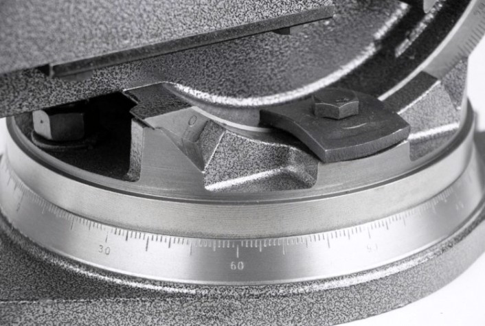 Тиски PROMA SS-100 откидные с поворотным основанием [25300100]