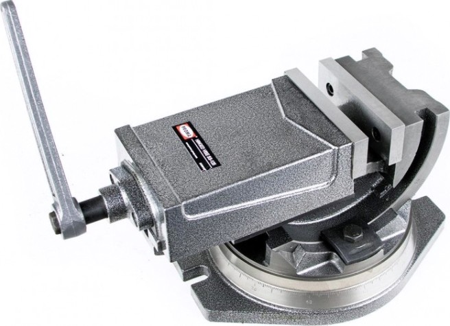 Тиски PROMA SS-125 откидные с поворотным основанием [25300125]