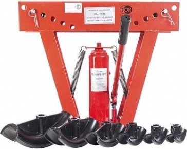 Трубогиб гидравлический TOR TL0300-1 тяговое 16 т, до 75 мм (11815) [11815]