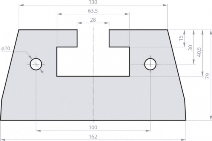 Удлинение станины BELMASH EB-610 [D112A]